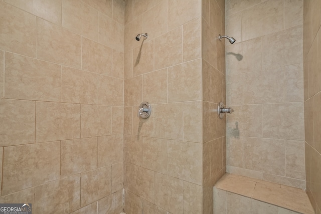 3524 Forest Downs Cv, Decatur, GA 30034 - full bathroom featuring tiled shower