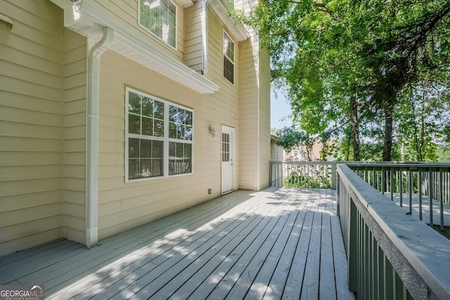 3524 Forest Downs Cv, Decatur, GA 30034 - view of wooden deck