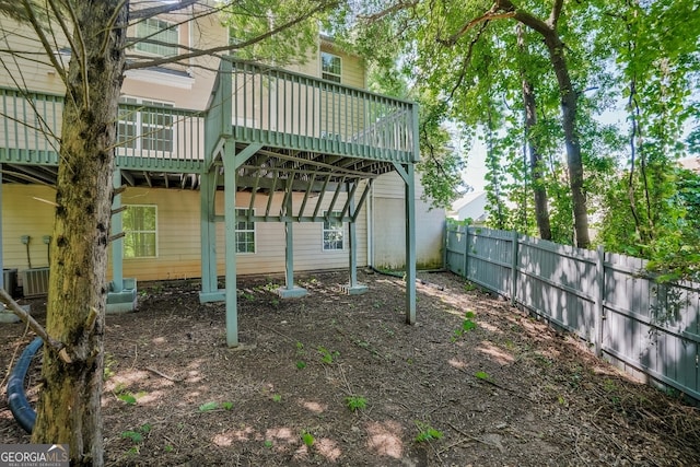 3524 Forest Downs Cv, Decatur, GA 30034 - back of property featuring a deck