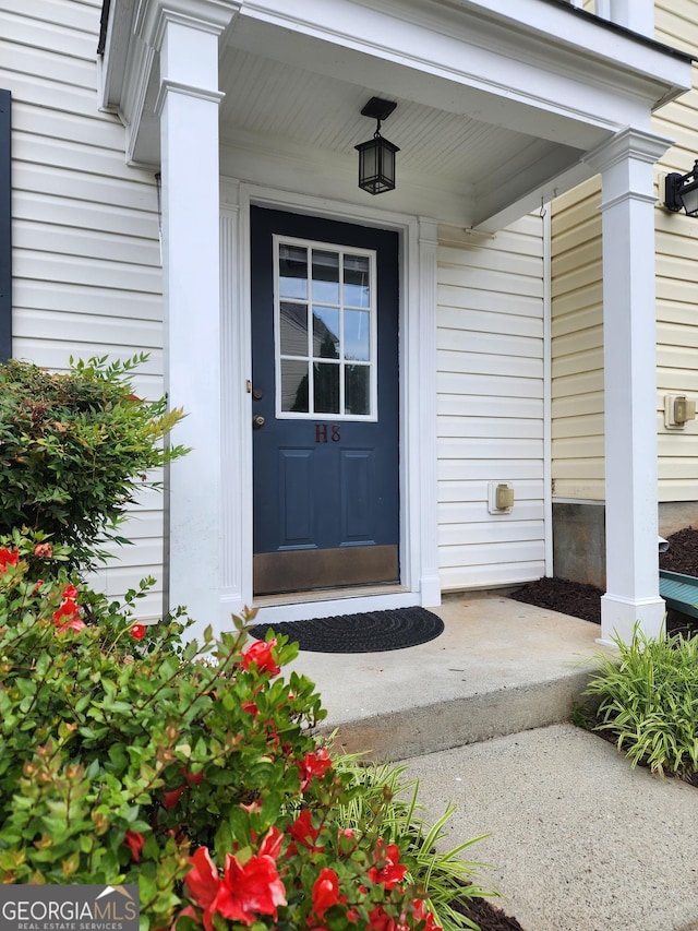 10900 Wittenridge Dr Unit H8, Alpharetta, GA 30022 - doorway to property with covered porch