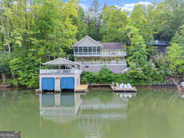 1431 Tame Turkey Rd, Lakemont, GA 30552 - dock with a water view
