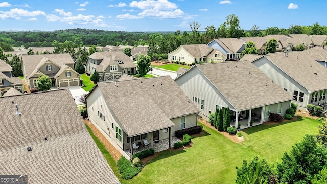 123 Mulberry Ct, Peachtree City, GA 30269 - aerial view of residential area