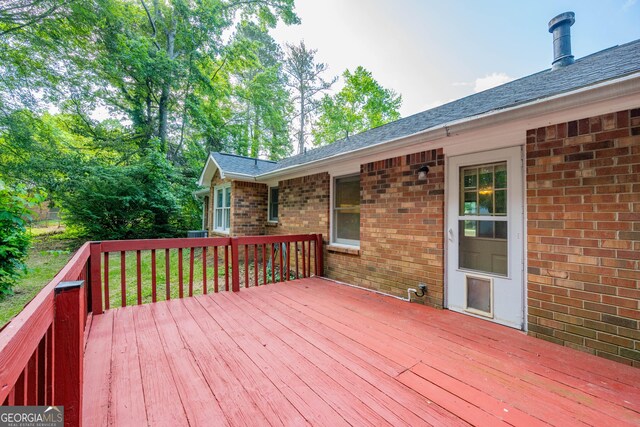 299 Fieldview Dr, Auburn, GA 30011 - view of wooden terrace