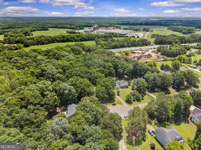 230 Hannah Dr, Colbert, GA 30628 - bird's eye view of a heavily wooded area