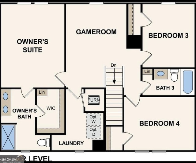 134 Red Oak Dr, Barnesville, GA 30204 - home floor plan