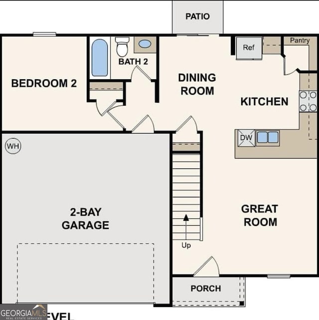 134 Red Oak Dr, Barnesville, GA 30204 - room layout