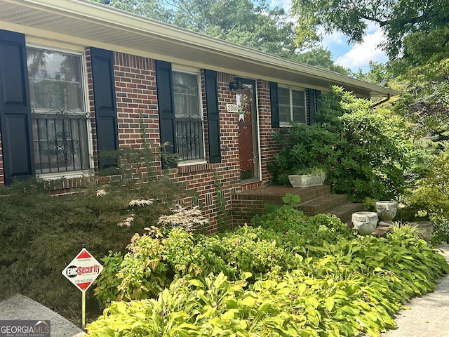 2334 Connally Dr, East Point, GA 30344 - doorway to property with brick siding