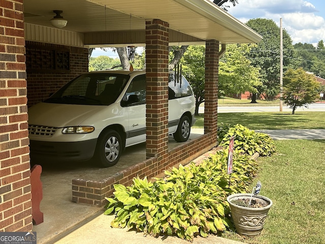 2334 Connally Dr, East Point, GA 30344 - view of parking with an attached carport
