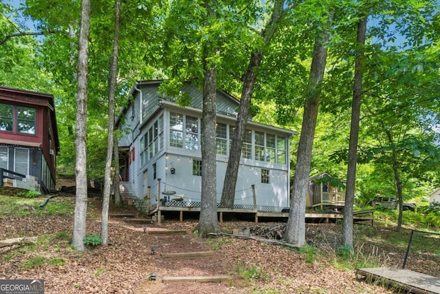3644 Bert Dr, Gainesville, GA 30506 - view of side of home with view of scattered trees