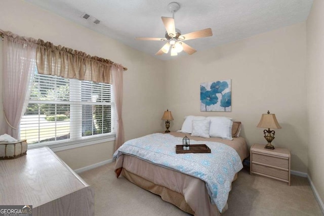 3027 Biltmore Woods Dr, Buford, GA 30519 - carpeted bedroom featuring baseboards and ceiling fan