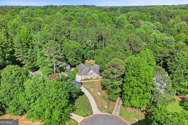 70 Otara Woods Ct, Newnan, GA 30263 - drone / aerial view of a heavily wooded area