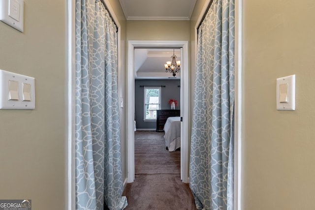 405 Woodbrook Way, Lawrenceville, GA 30043 - ensuite bathroom featuring ornamental molding and a chandelier