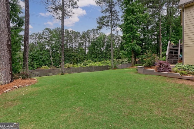 405 Woodbrook Way, Lawrenceville, GA 30043 - view of yard featuring stairway