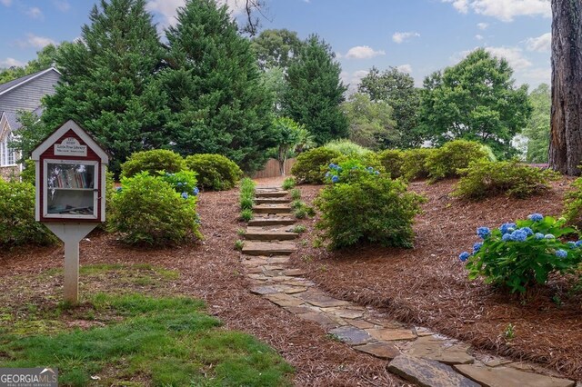 405 Woodbrook Way, Lawrenceville, GA 30043 - view of yard