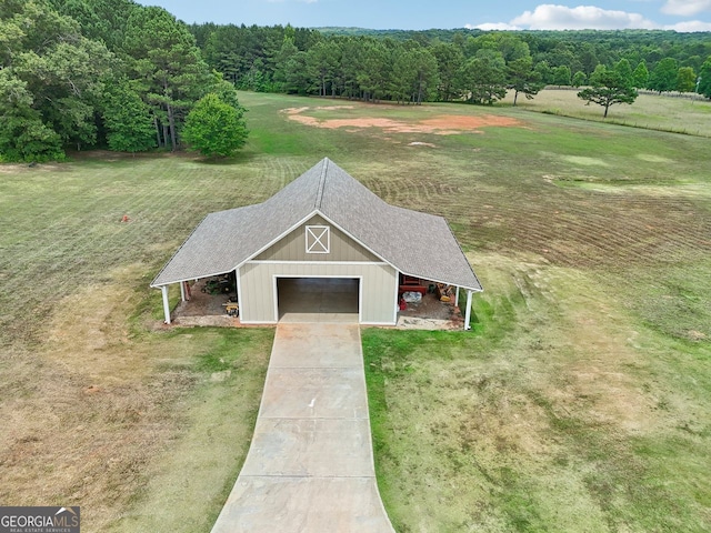 625 Henderson Mill Rd, Covington, GA 30014 - view from above of property with a forest