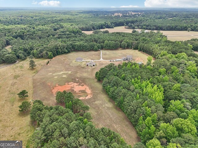 625 Henderson Mill Rd, Covington, GA 30014 - overview of rural landscape with a heavily wooded area