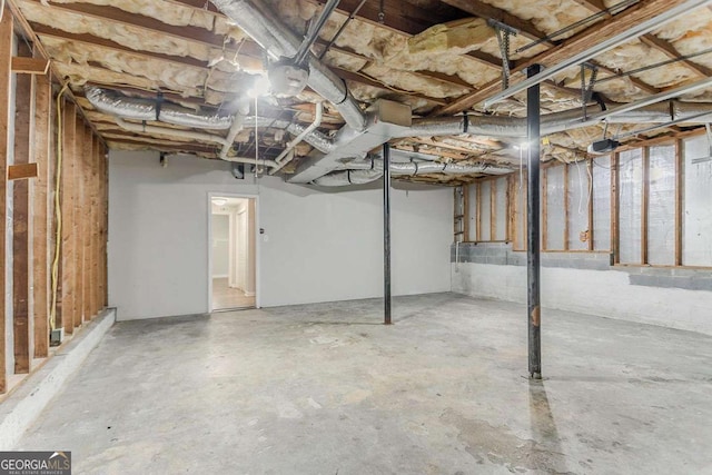 42 Breckenridge Dr, Powder Springs, GA 30127 - view of unfinished below grade area