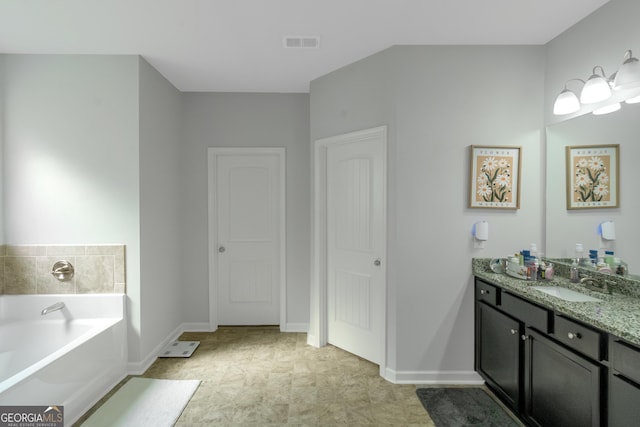 1243 Polk Xing, Mcdonough, GA 30252 - bathroom featuring vanity and a bath