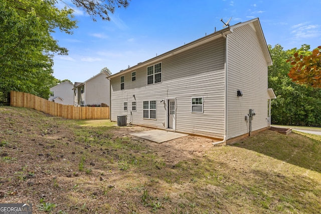 1450 Steam Engine Way NE, Conyers, GA 30013 - rear view of property with a patio area