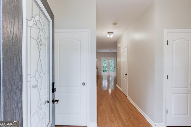 2725 Sedgeview Way, Buford, GA 30519 - foyer entrance featuring light wood-style floors and baseboards