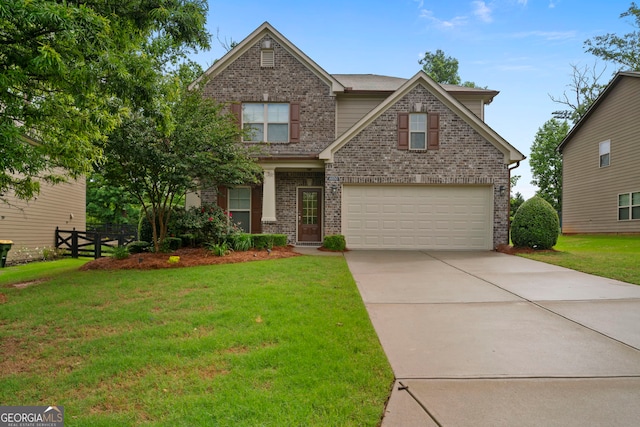 4650 Pleasant Woods Dr, Cumming, GA 30028 - craftsman-style house featuring brick siding, concrete driveway, and a garage