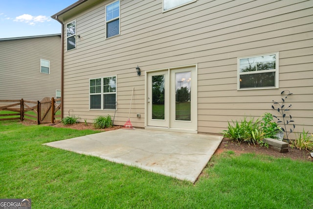 4650 Pleasant Woods Dr, Cumming, GA 30028 - back of house with a patio