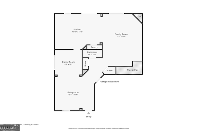 4650 Pleasant Woods Dr, Cumming, GA 30028 - home floor plan