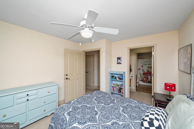 1523 Gadwall Way, Seneca, SC 29678 - bedroom featuring light carpet and a ceiling fan