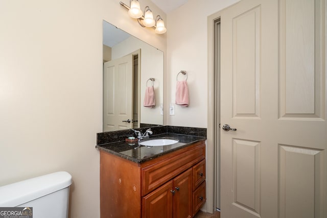 1523 Gadwall Way, Seneca, SC 29678 - half bathroom featuring toilet and vanity