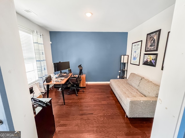 5229 Tye Trl, Fairburn, GA 30213 - office with wood finished floors and baseboards
