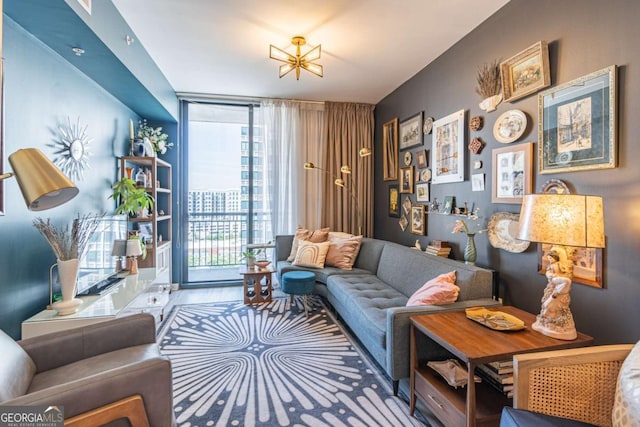 3040 Peachtree Rd NW Unit 1013, Atlanta, GA 30305 - view of living room