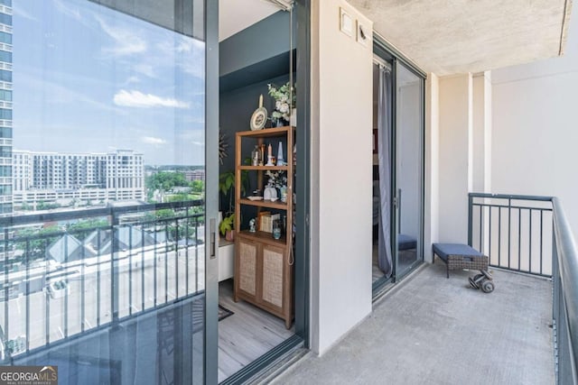3040 Peachtree Rd NW Unit 1013, Atlanta, GA 30305 - balcony featuring a view of city