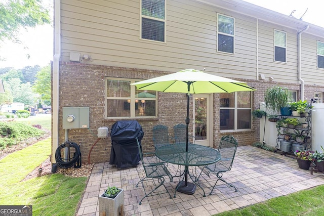 3982 Brockenhurst Dr, Buford, GA 30519 - view of patio with grilling area