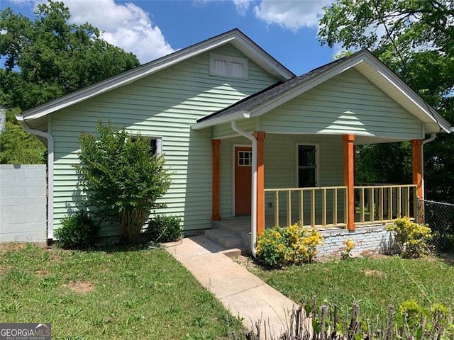 747 Harrold, Macon, GA 31201 - bungalow-style home with a porch