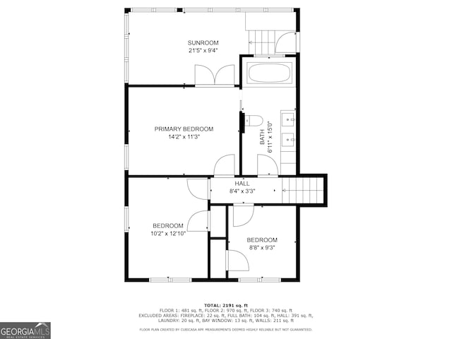 3140 Kipling Dr, Powder Springs, GA 30127 - view of property floor plan
