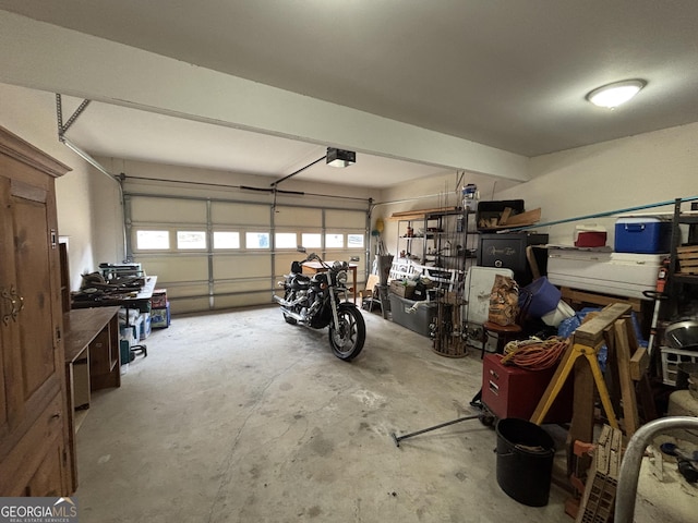 119 E Surry Ct, Athens, GA 30606 - garage featuring a garage door opener