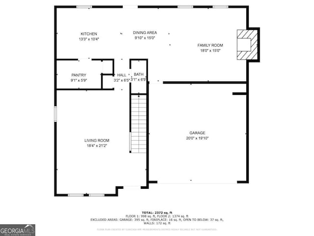 7250 Old Chapel, Atlanta, GA 30349 - view of room layout