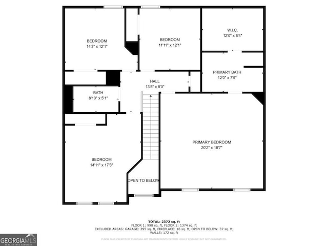 7250 Old Chapel, Atlanta, GA 30349 - view of home floor plan