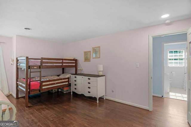 1504 Danora Dr, Waycross, GA 31501 - bedroom featuring wood finished floors and recessed lighting