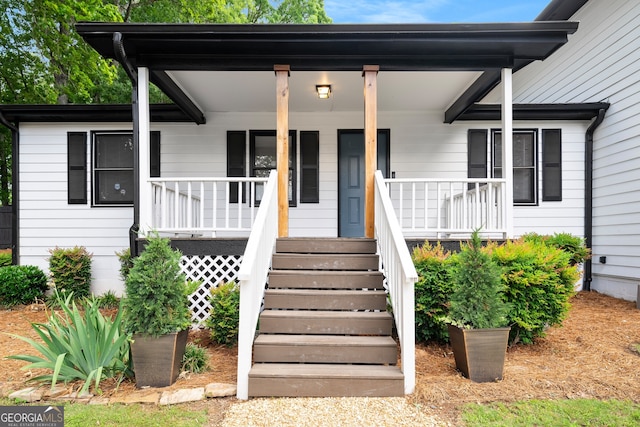 3142 Chamblee Gap Rd, Cumming, GA 30040 - doorway to property with covered porch