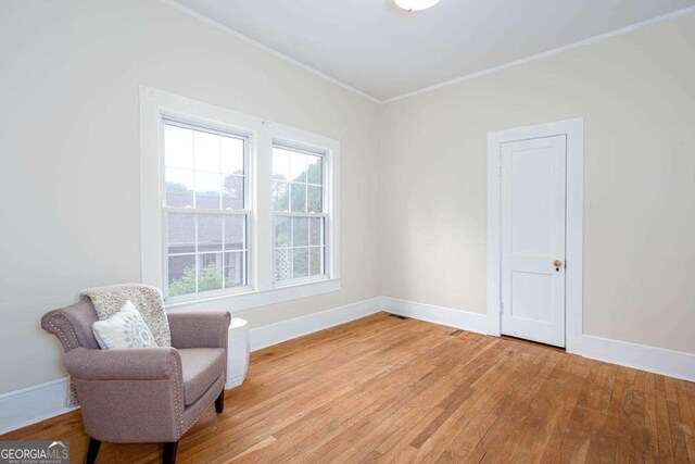 791 E Main St, Canton, GA 30114 - sitting room featuring ornamental molding and light wood finished floors