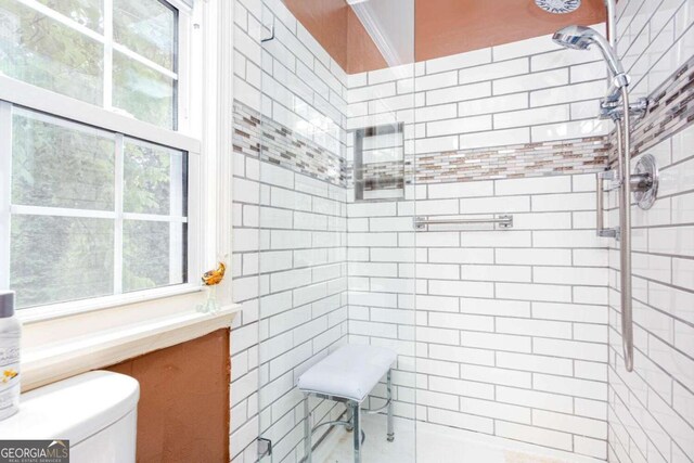 791 E Main St, Canton, GA 30114 - bathroom with a stall shower and healthy amount of natural light