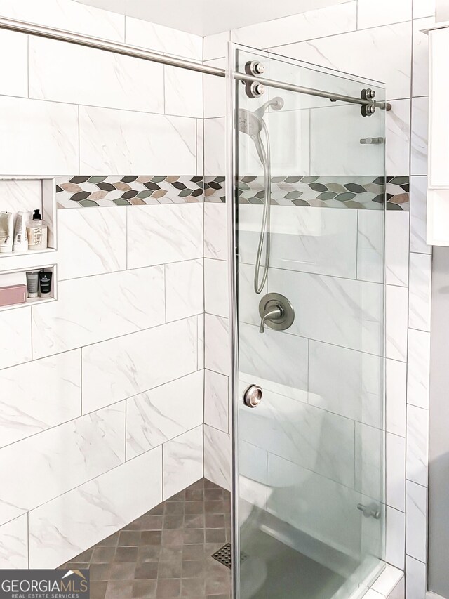 800 Peachtree St NE Unit 1319, Atlanta, GA 30308 - bathroom featuring a shower stall