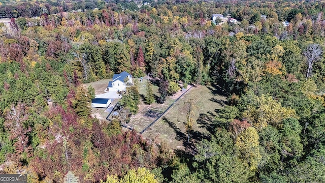 979 Rowe Rd, Senoia, GA 30276 - aerial view of property's location with a forest
