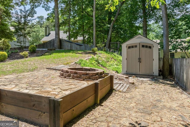 850 Long Branch Cir, Sugar Hill, GA 30518 - fenced backyard with a fire pit