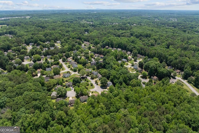 850 Long Branch Cir, Sugar Hill, GA 30518 - aerial view of a heavily wooded area