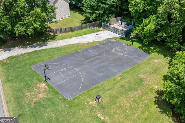 850 Long Branch Cir, Sugar Hill, GA 30518 - view of basketball court featuring basketball hoop