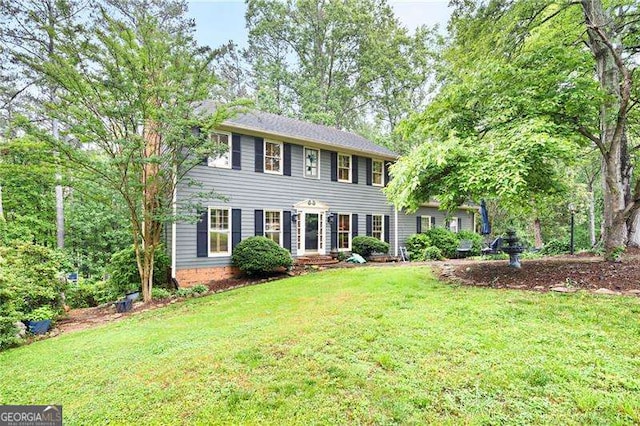 2041 Millspring Way NW, Kennesaw, GA 30152 - colonial home with a front yard