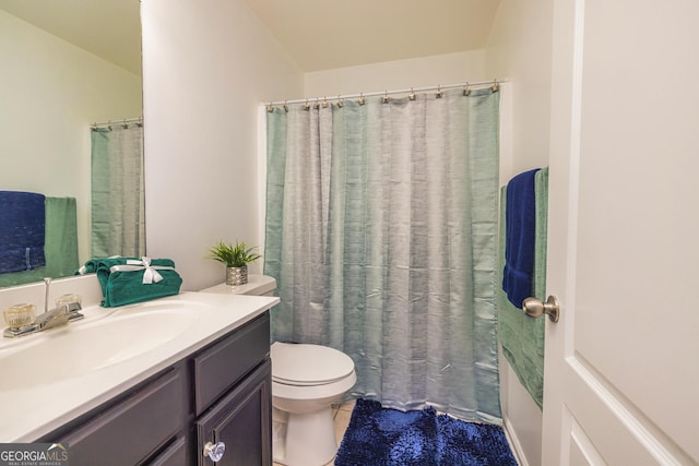 2689 Muskeg Ct SW, South Fulton, GA 30331 - bathroom with vanity, toilet, and tile patterned floors