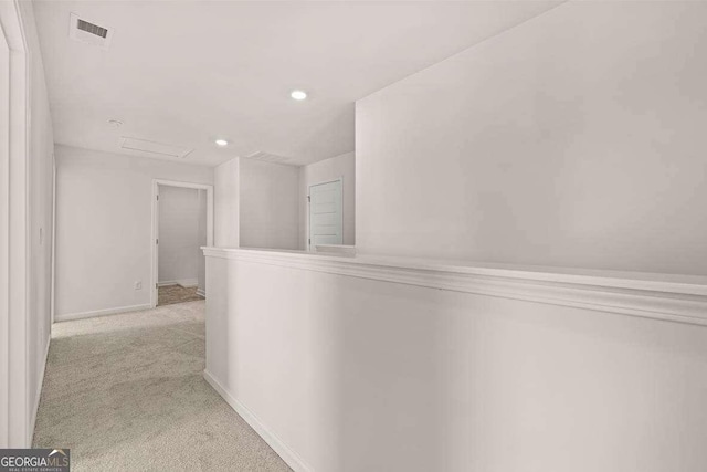 170 Aster Ave, Locust Grove, GA 30248 - hall with carpet floors, recessed lighting, and baseboards